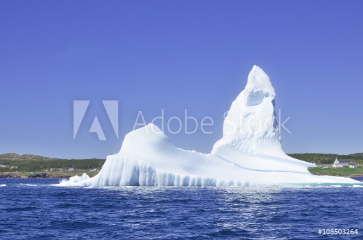 Bild på Iceberg Cape Bonavista Newfoundland Canada 